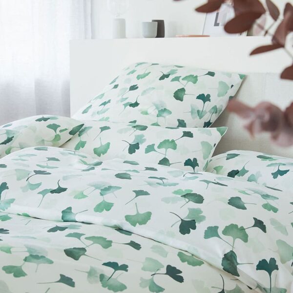 Satin-Bettwäsche 2317-Ginko (elegante) – Bild 5